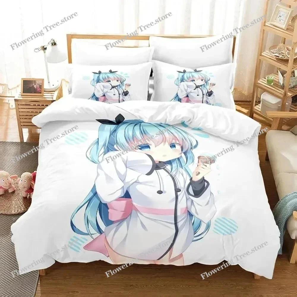 Аниме Sora No Method Celestial Method Комплект постельного белья для мальчиков и девочек Twin Queen Size Пододеяльник Наволочка Кровать для мальчиков и взрослых