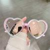 Candy Color Polarized Heart Sunglasses Party Beach Love Shaped Shades for Women