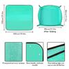 100*100cm (39.4*39.4in) Foldable Indoor Plants Potting Mat, Waterproof Transplanting Mat Portable Gardening Mat for Mess Control
