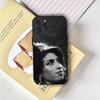 Чехол для телефона Amy Winehouse для iPhone 16,15,14,13,12,11,Pro,X,XS,Max,XR,Plus,Mini Мягкий черный чехол