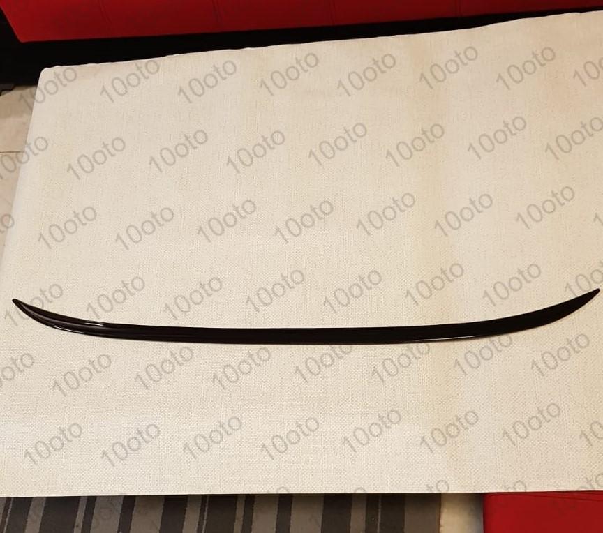 Рояльный черный Анатомический универсальный спойлер Эластичная планка багажника