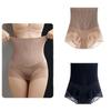 Женские сетчатые трусики с высокой талией и контролем живота