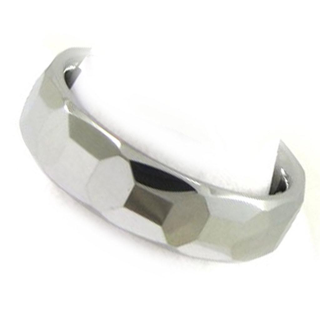 Кольцо из вольфрама 'High Tech' Black Silver