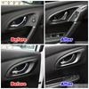 For Renault Kadjar 2015- Car Central Console Part Trim Frame Cover Car Interior Styling Modify Carbon Fiber Color