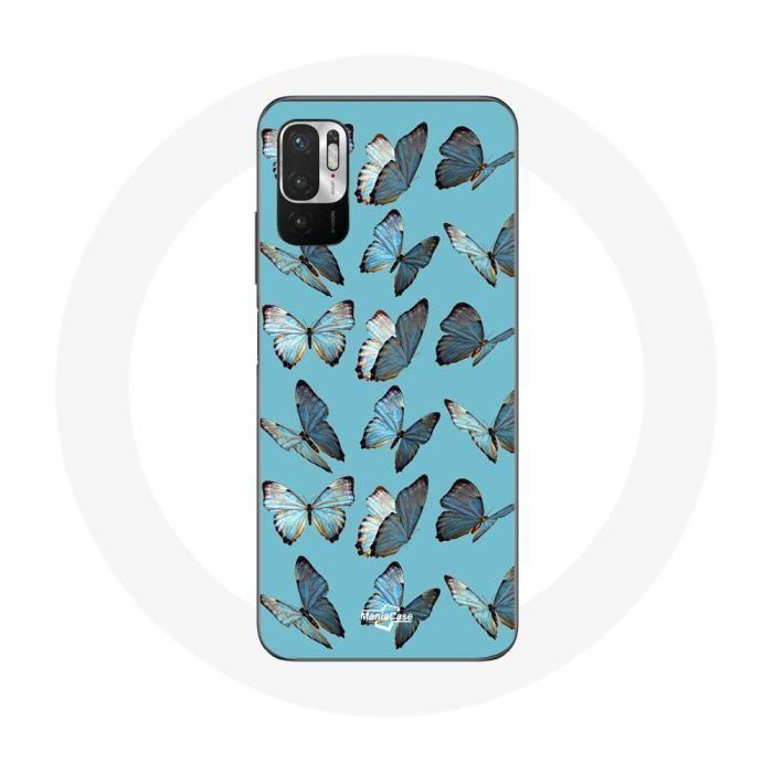 Case - Xiaomi - Redmi Note 10 5G - Butterflies - Flexible - Synthetic Protection