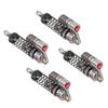 4 Pcs CNC Machining Aluminum Shock Absorber for Axial   SCX10   D90   RC Crawler Car