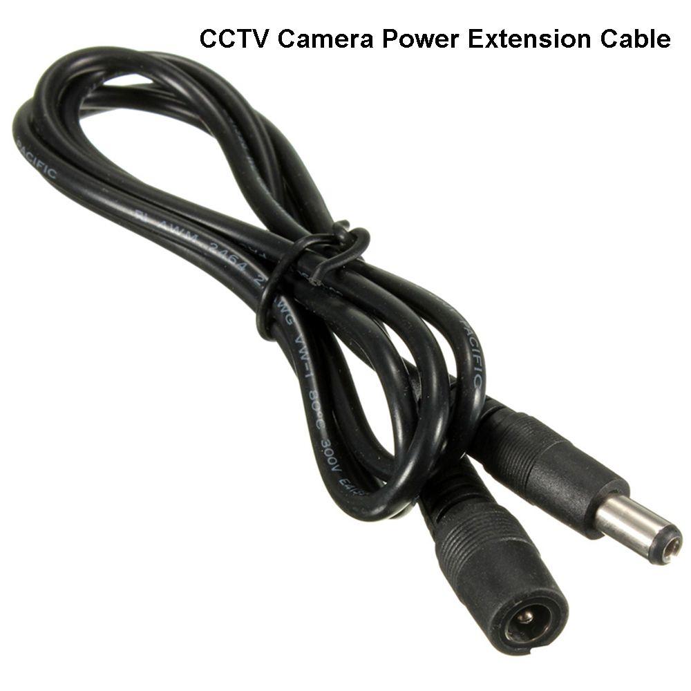 3M 5M DC 12V профессиональный черный высококачественный адаптер для камеры видеонаблюдения для домашней безопасности удлинительный кабель питания