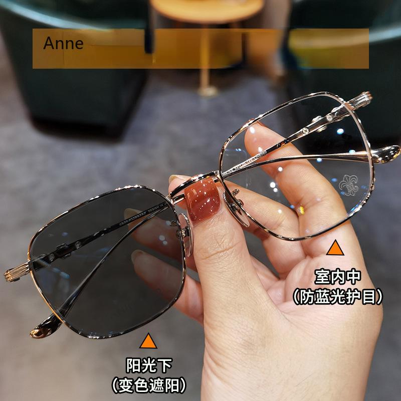 Женские интеллектуальные фотохромные очки с минусом диоптрий, уличные солнцезащитные очки с изменением цвета, модные очки для близорукости, очки по рецепту
