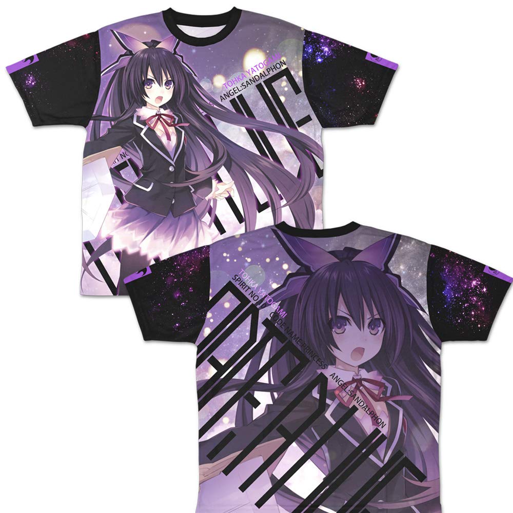 Date A Live IV Tohka Yatogami Full Graphic (reversed) Double-sided T-shirt/XL