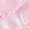 Night Eyeshade Plush Rabbit Pattern for Sleeping Use 2Pcs Pink