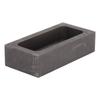 Graphite Ingot Mold Rectangular Refining Mold for Melting Casting Metals Jewelry 10ml