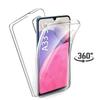 2 In 1 Hard PC + Soft TPU Full Cover Clear Phone Case for iPhone 16 15 14 Samsung A15 A25 A35 Xiaomi Redmi Note 13 12 11 Pro Huawei OPPO Vivo OnePlus