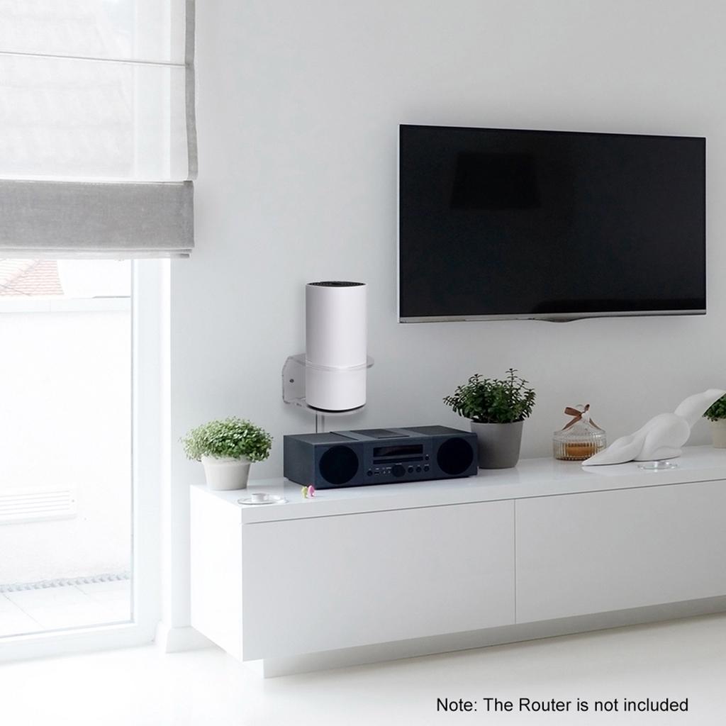 Совместим с настенным креплением TPLink Deco M4 Mesh WiFi, прочным монтажным кронштейном, совместимым с TPLink