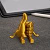 Desktop Ornament, 3D Printing One-Piece Molding with Smooth Surface, Movable Joints Adjustable Posture Figure for Healing Gift Home Decor