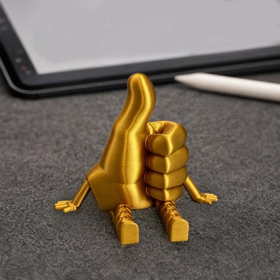 Desktop Ornament, 3D Printing One-Piece Molding with Smooth Surface, Movable Joints Adjustable Posture Figure for Healing Gift Home Decor