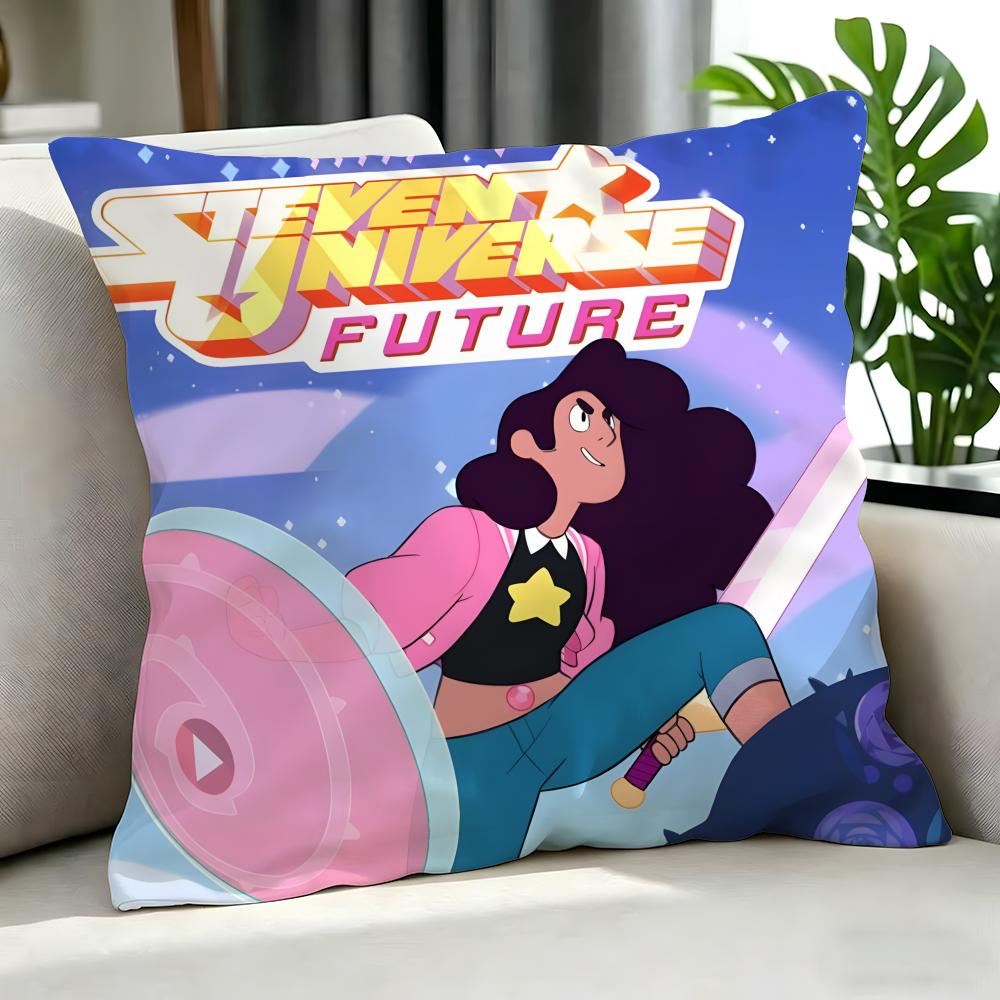 Cartoon Steven Universe Future Cushion Cover Cushion Cover Set 4Pcs 50X50 45X45 40X40 Pillowcase Decorative Sofa Home Decor