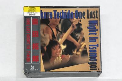 CD TAKURO YOSHIDA One Last Night In Tsumagoi 58KD1 FOR LIFE 1985 Япония Оби Японский Поп-Рок Б/у