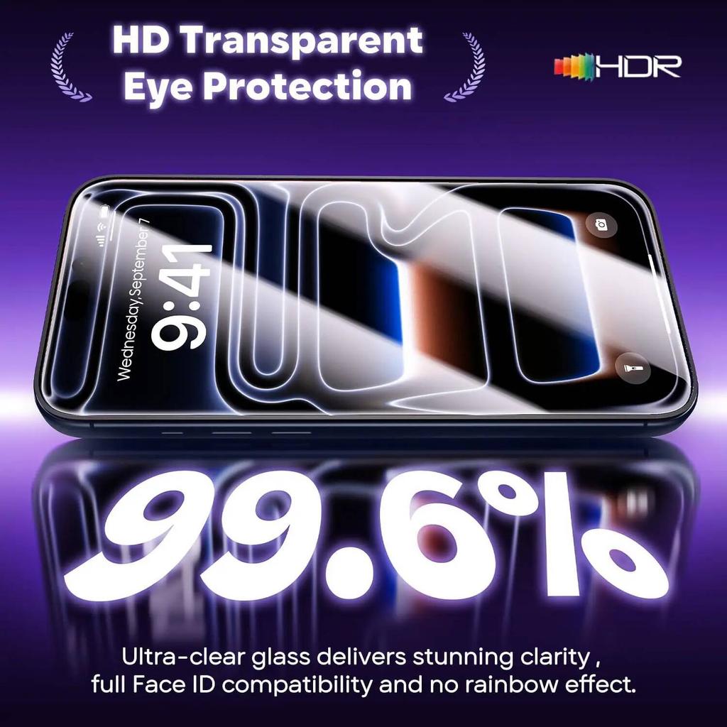 1-4 шт. Защитное стекло 17 Max Air 17Pro 9H Закаленное Для Iphone 11 12 13 14 15 16 Pro 14Plus Стекло