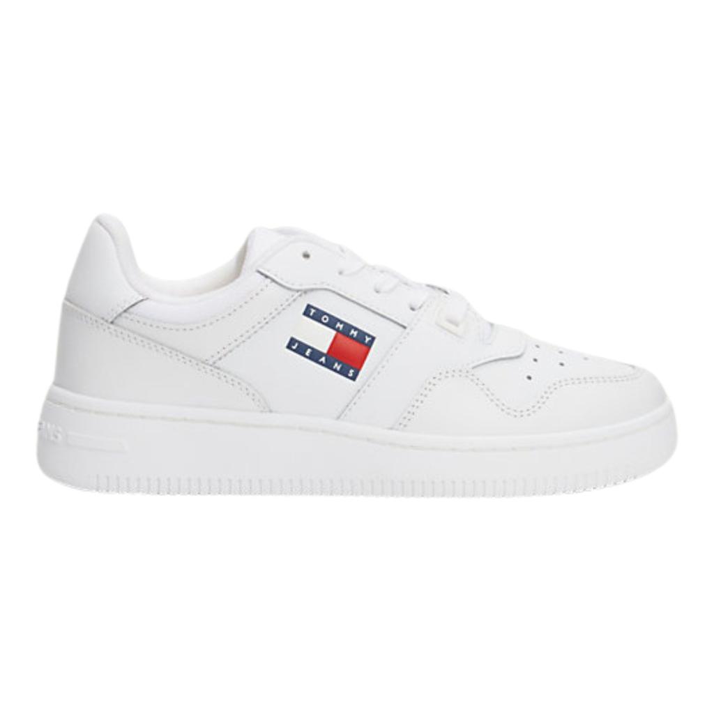Tommy Hilfiger Женские кроссовки Retro Basket EN0EN02505 Ybs белые размер 36