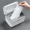 Plastic Wet Tissue Box with Lid Wet Tissue Case Baby Wipes Napkin Storage Box Dustproof Wipes Dispenser Home Car Napkin Holder