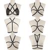 New Bralette Bustier Belt Lingerie Sexy Bandage Bra Cage Harness Push Up Crop Top