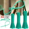 10/30Pcs Reusable Adjustable Garden Cable Ties Plant Support Shrubs Fastener Tree Locking Nylon Cable Tool