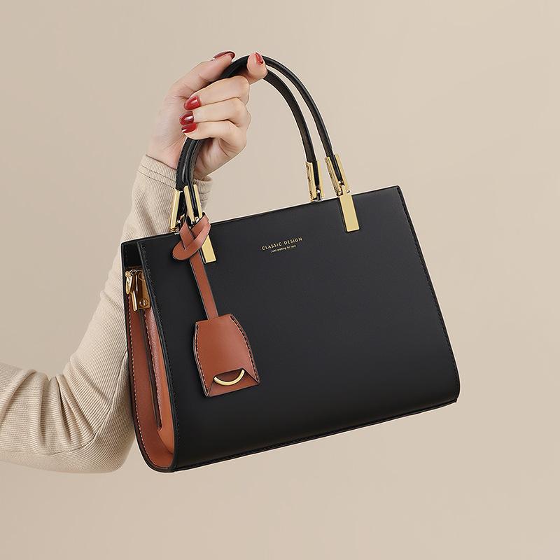 New Autumn and Winter Women's Bag High-end Leather Handbag Mother Bag Large Capacity Crossbody Bag