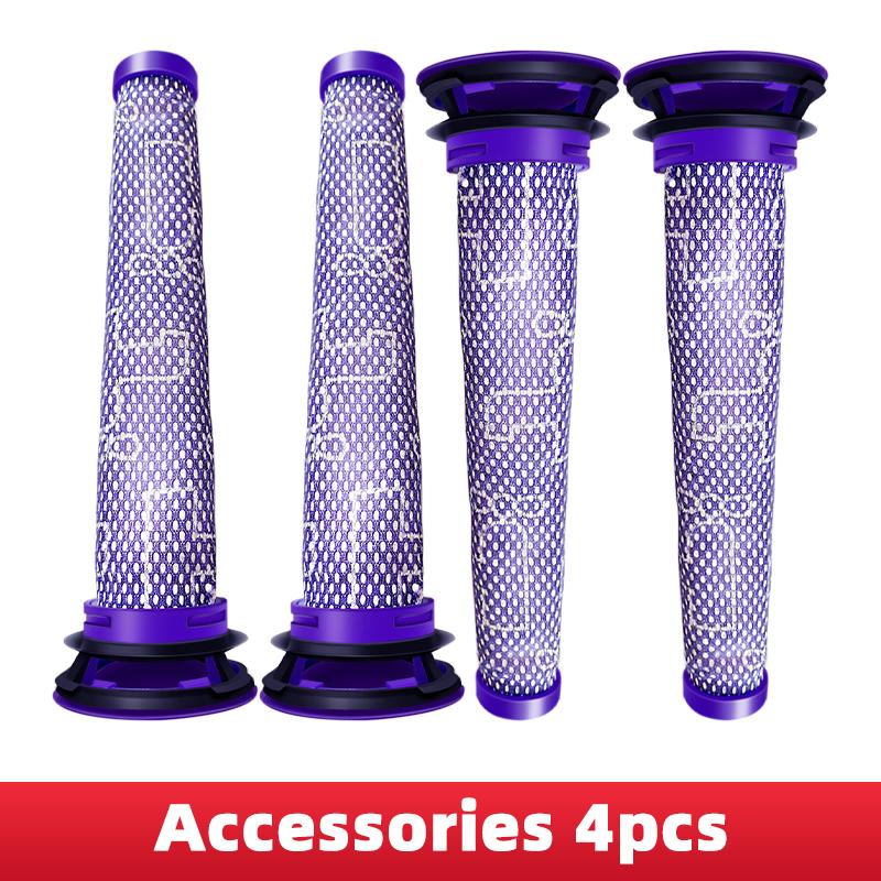 Запасные части фильтра HEPA Pre-Post для беспроводного пылесоса Dyson V7 V8 SV10 SV11 Animal Absolute 965661-01 967478-01