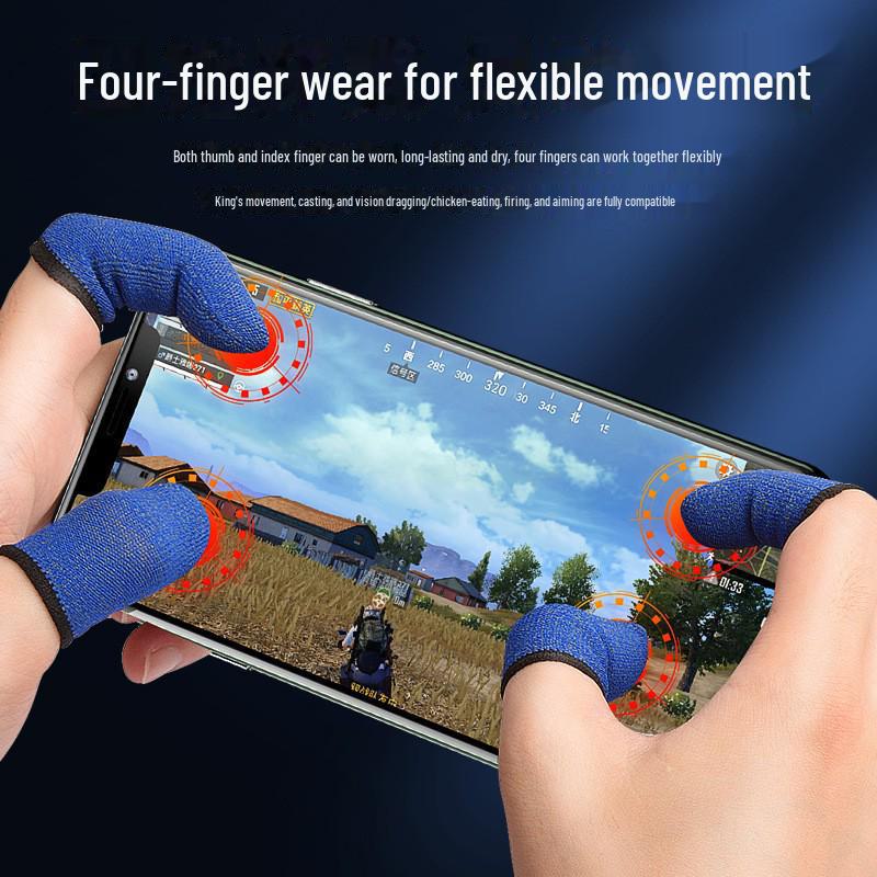 Противоскользящие, устойчивые к поту, ультратонкие игровые напальчники King of Glory