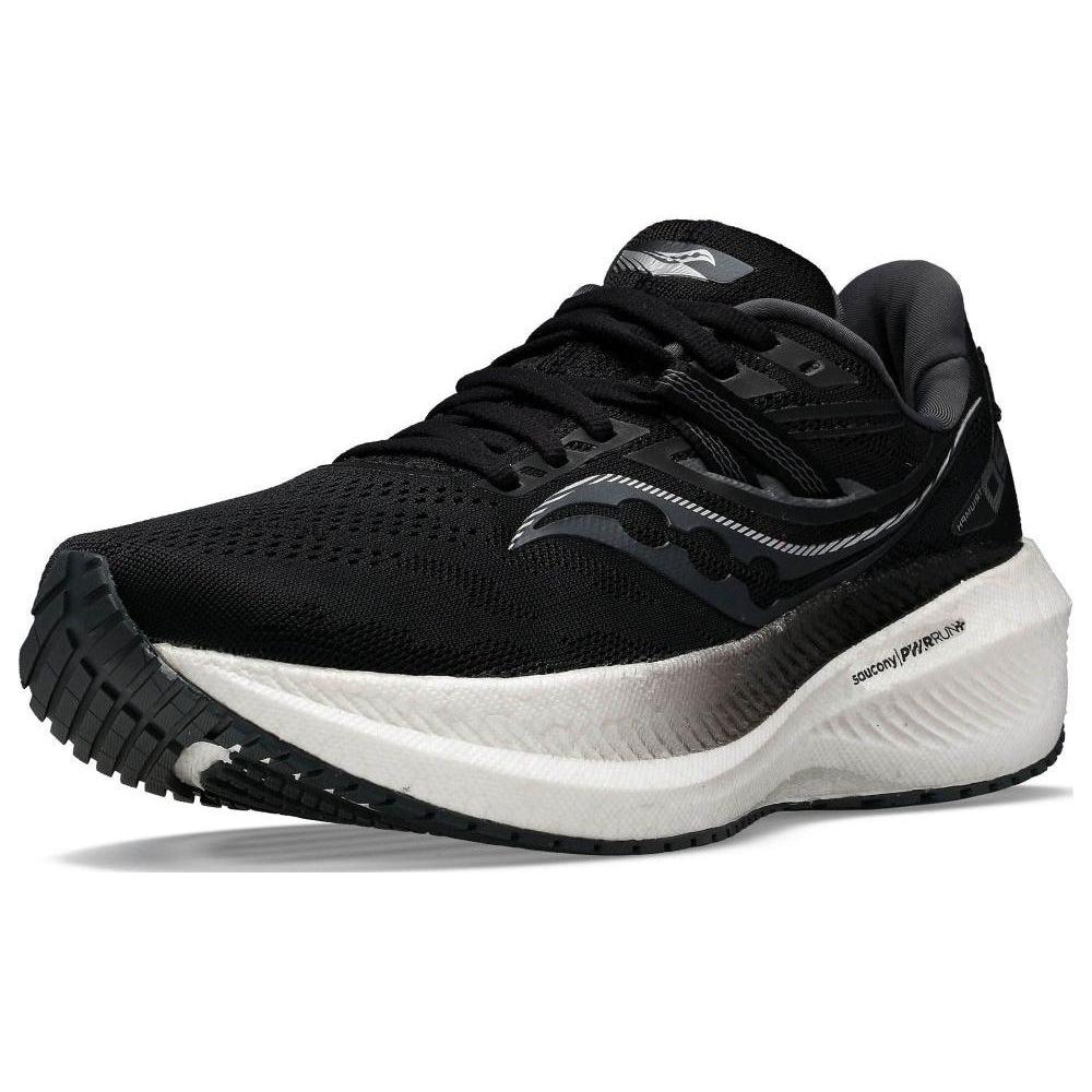 Saucony Triumph Victory 20 Mesh, Textile Abrasion Resistant Breathable Low top Running Shoes Women's Black S10759-10