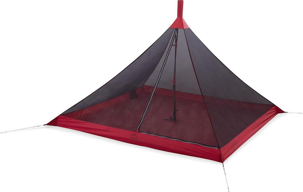 MSR Outdoor Camping Monopole Shelter Front Range Bug Shelter for 4 People Japanese 37039 Red [Genuine Product]