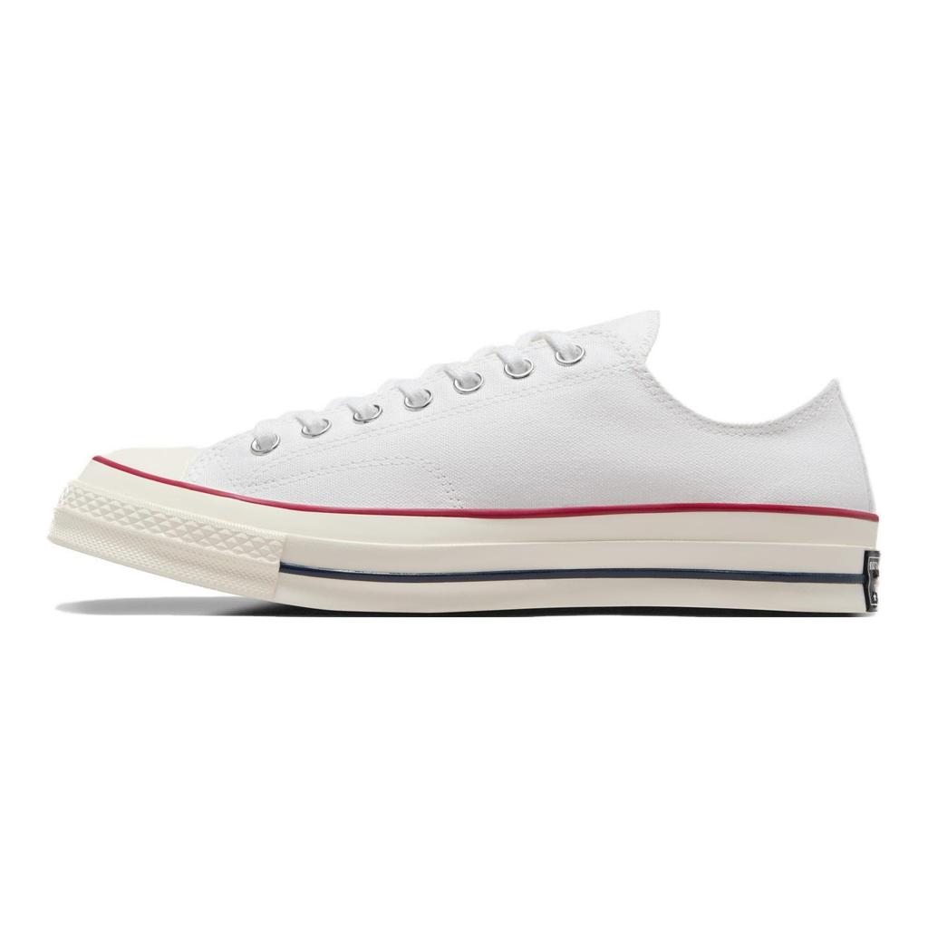 Converse Chuck 70 Canvas Удобные Универсальные Низкие Кеды Кеды Унисекс Белые A09557C