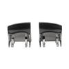 2Pcs Driver Window Switch Button Caps for Mercedes ML/GL/R Class W164 X164 W251