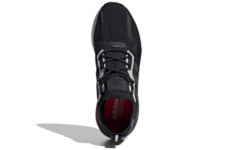 adidas Zx 2K Boost Черный Иридесцентный Шокирующий Красный FX7475
