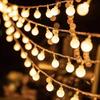 Solar LED String Lights: Bubble, Water Drop, Star, and Planet Design for Outdoor and Indoor Decoration