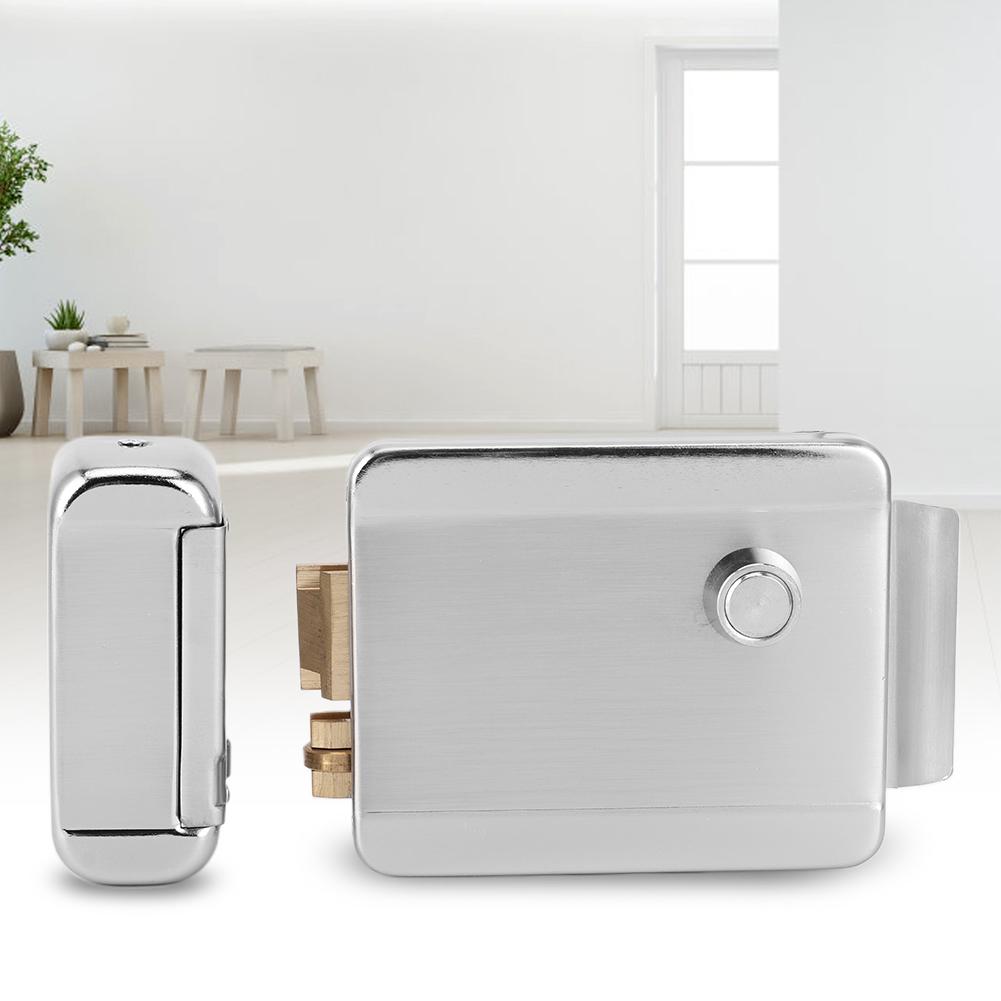 Комплект электрического замка с одной головкой, управляемый, DC12V, высокая чувствительность, противоугонный, безопасность, контроль доступа к двери