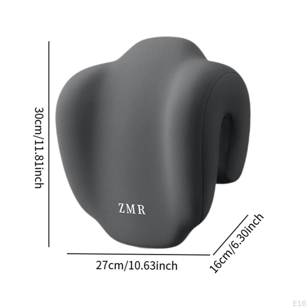 Подголовник из пены с эффектом памяти, стул, стол, поддержка шеи, нескользящая подушка для длительного сидения