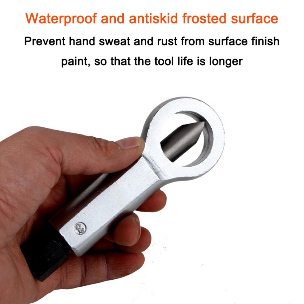 Nut Splitting Wrench Screw Cracking Spanner Set Damaged Nut Removing Tool