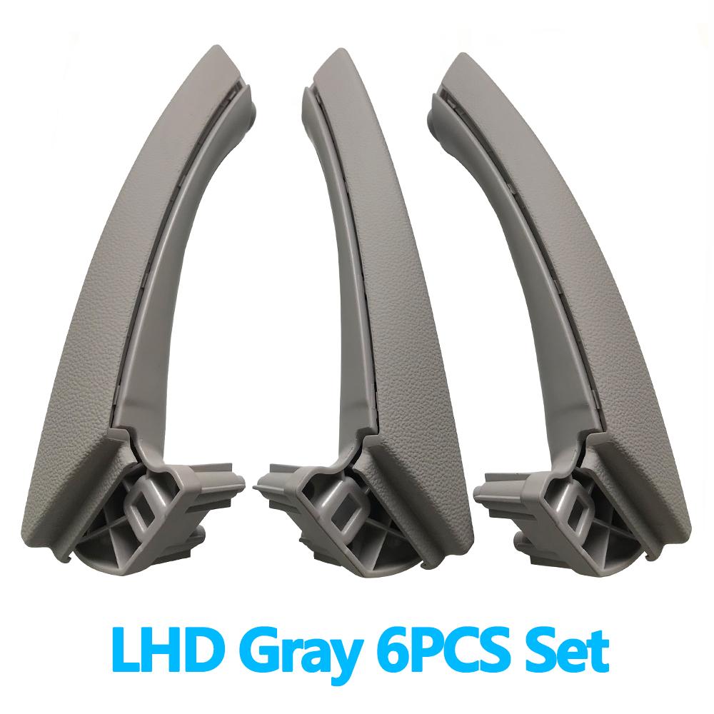 LHD RHD Front Rear Left Right Interior 3 Passenger Door Pull Handle Full Set For BMW 3 Series E90 E91 E92 316i 318i 320 325