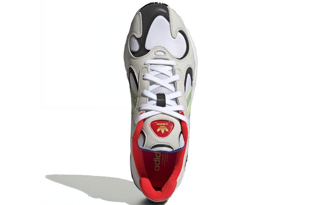 adidas Оригинальные Yung 1 Низкие Повседневные Папины Кроссовки Черный Красный Белый EH0868