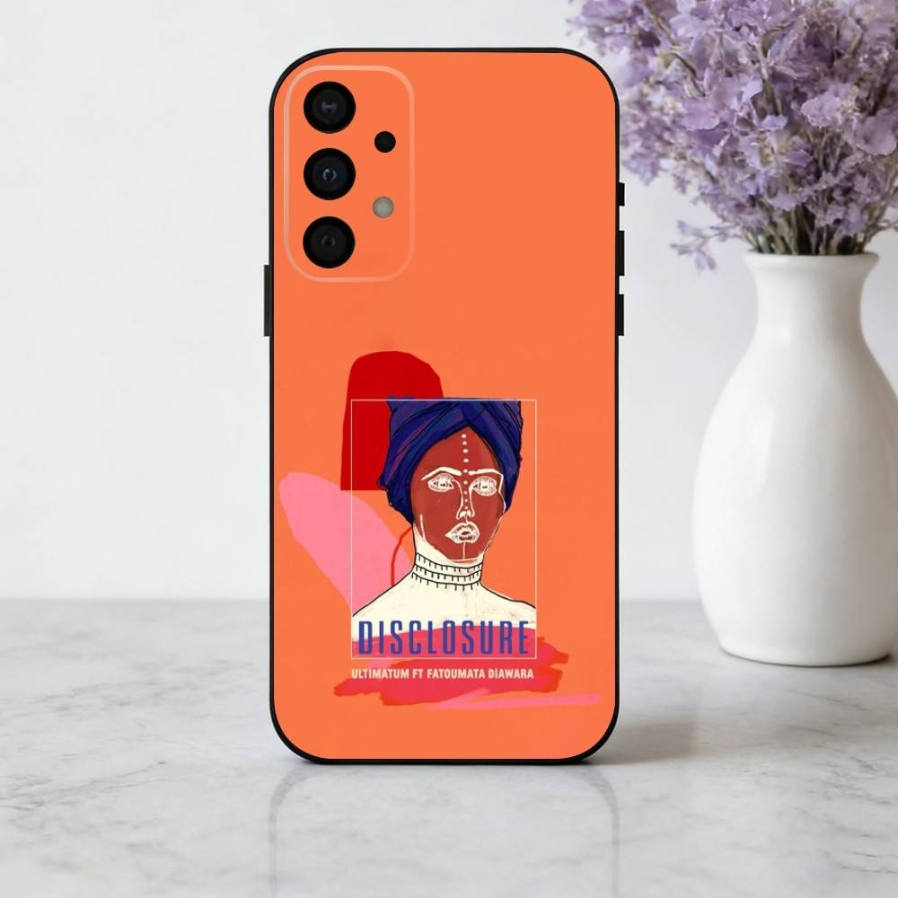 Чехол для телефона Deep House D-Disclosure Band для Samsung Galaxy A73, A72, A71, A70, A53, A52, A51, Мягкий силиконовый черный чехол