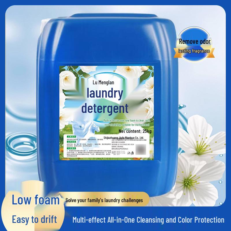 50 Jin Commercial Laundry Detergent 25kg - Concentrated, Long-lasting Scent, Ideal for Hotels, Guesthouses & B&Bs