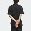 Adidas Wj Mh Polo Solid с логотипом бренда, повседневная спортивная мужская рубашка поло с коротким рукавом, черная IA8105