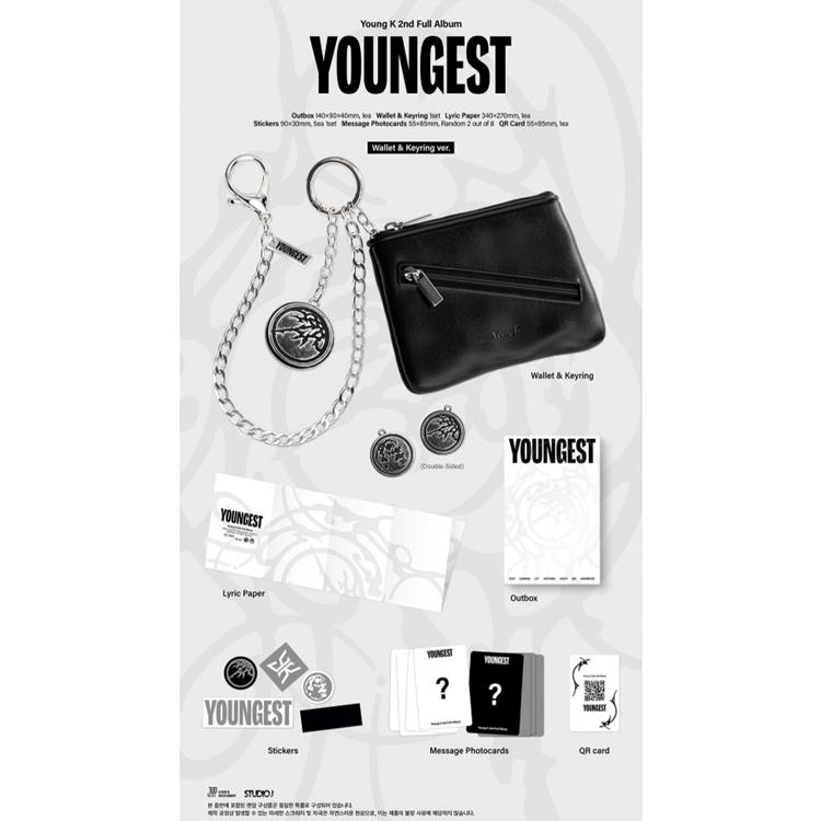 [POB] Young K (день6) [САМЫЙ МОЛОДОЙ] 2-й полноформатный альбом (Кошелек и Брелок версия)