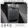 Armrest Box Storage Box Organiser Container For Jeep Wrangler JK 2011-2017 Car Interior Acessories