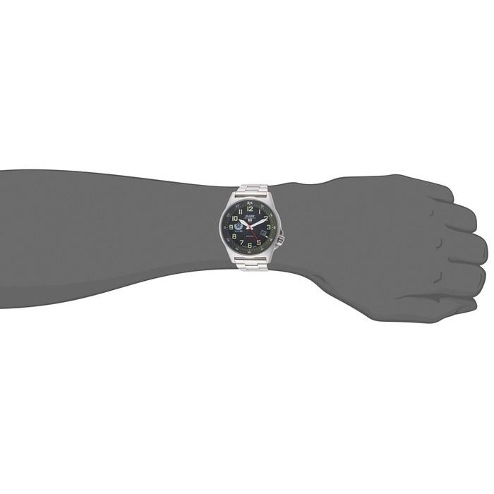 [Kentex] JSDF Standard Solar Watch – Land Self-Defense Force Model S715M-04 – Men's – Green Dial