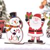 Wooden Faceless Doll Santa Claus Xmas Tree Snowman Christmas Table Ornament Christmas Decorations 2025 Noel Navidad Decor Gift