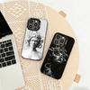 M-Медуза G-Греческая мифология Чехол для телефона Для iPhone 17,16,15,14,13,12,11 Plus,Pro Max,XS,Цветной серебристый чехол для телефона