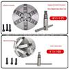 Шестикулачковый самоцентрирующий CNC токарный патрон Sanou K13 Тип Six-Jaw (100/125)