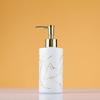 Marbling Soap Dispensers Press Type Sanitizer Empty Bottle Portable Emulsion Bottle  Bathroom